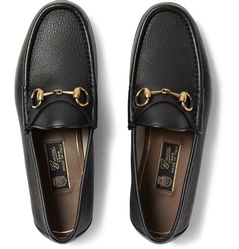 gucci horsebit black loafer|black horsebit loafers men.